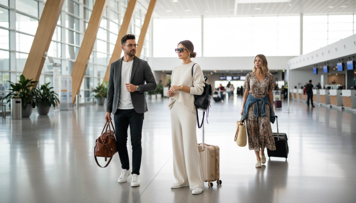 Effortless Airport Outfits That Look Polished and Comfortable