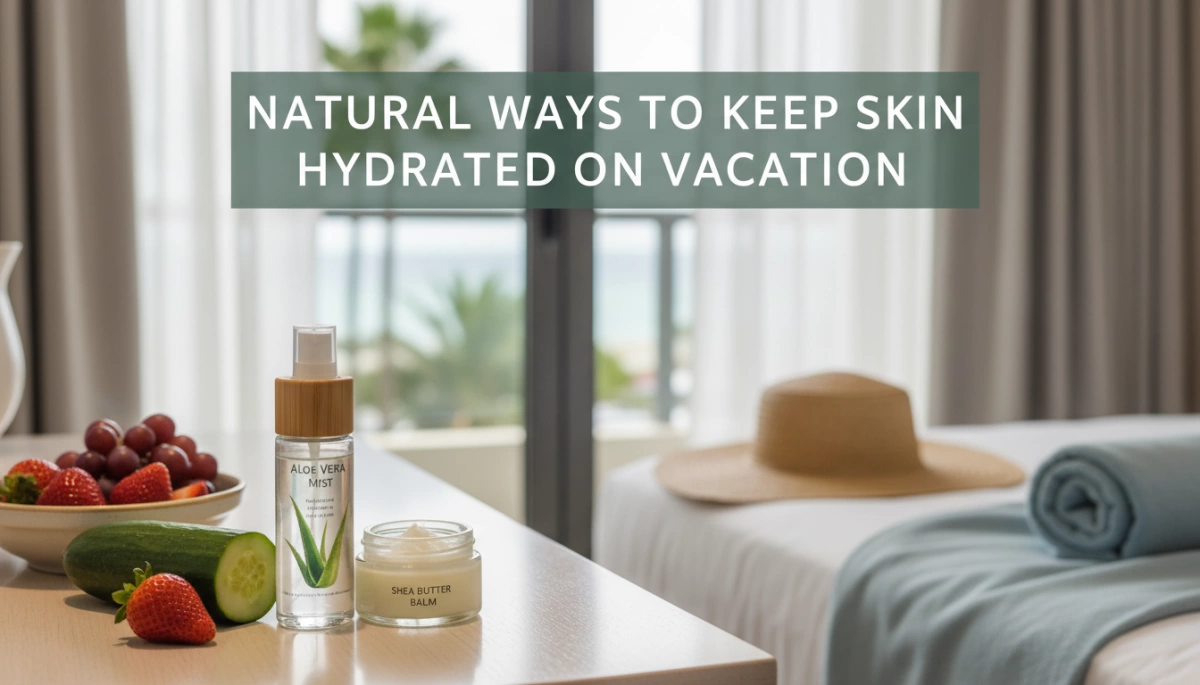 Natural Ways to Keep Skin Hydrated on Vacation Effectively